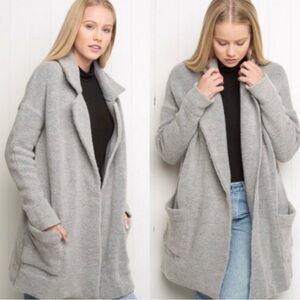 Brandy and Melville Gray Kennedy Coat